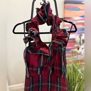 Beautiful Festive Plaid Top